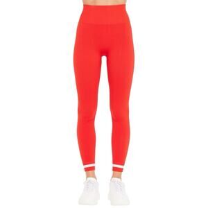 THE UPSIDE Seamless Midi Pant Leggings Chili Activewear Small Pilates Yoga Red